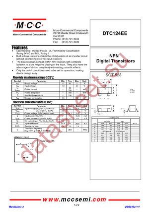 DTC124EE-TP datasheet  